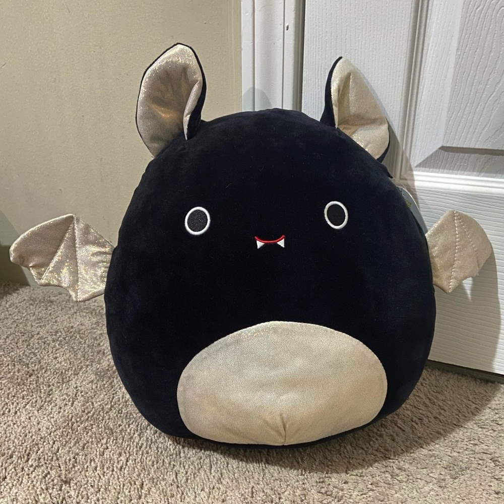 Squishmallow “Emily” Halloween Bat - 12 inch